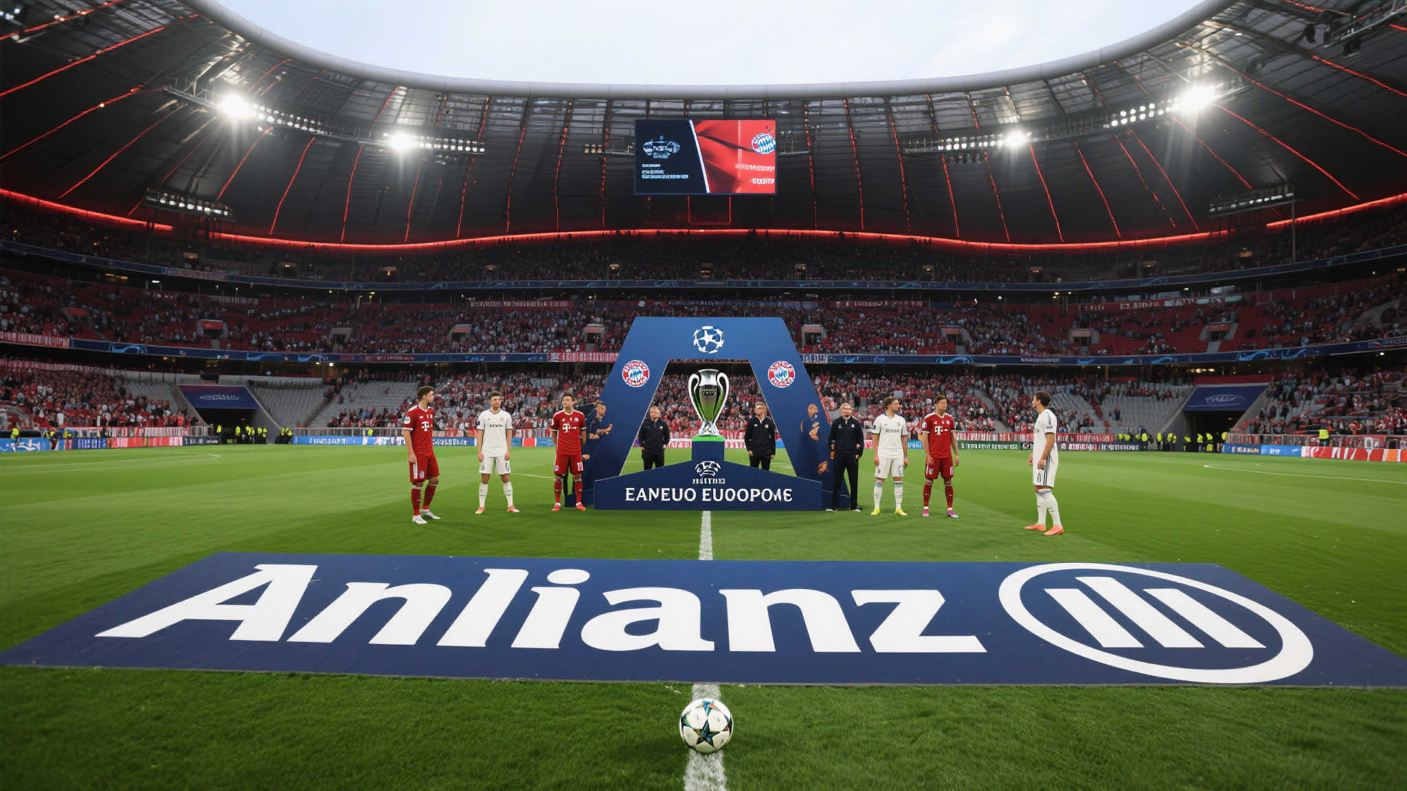 （外代二线）（13）慕尼黑安联球场蓄势待发迎接欧冠巅峰之战